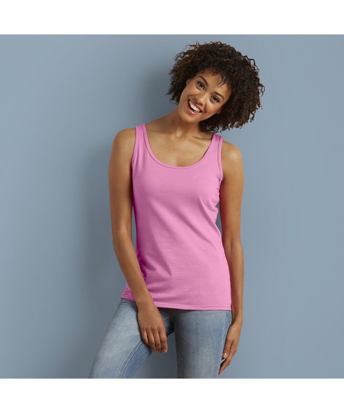 Plain top Softstyle® women's tank GILDAN 141 GSM